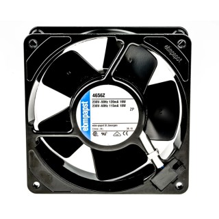 ebm-papst 4000 Z Series AC Axial Fan 230V AC 19W 160 m³/h 119x119x38 mm IP20