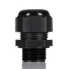 Kopex-EX Black Nylon Cable Gland, M32 Thread, 15 mm Min. Cable Diameter, 21 mm Max., IP66 and IP68 7TCA297180R0011 EXCGM32S
