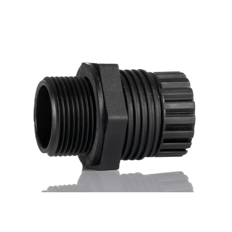 Kopex-EX Black Nylon Cable Gland, M32 Thread, 15 mm Min. Cable Diameter, 21 mm Max., IP66 and IP68 7TCA297180R0011 EXCGM32S