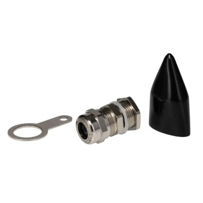 Kopex-EX C2 Series Metallic Brass Cable Gland Kit, M20 Thread Size, 3 mm Min. to 12 mm Max. Cable Diameter EXN04MMC2K-RS