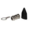 Kopex-EX C2 Series Metallic Brass Cable Gland Kit, M20 Thread Size, 3 mm Min. to 12 mm Max. Cable Diameter EXN04MMC2K-RS