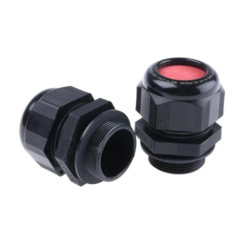 Kopex-EX CGM Series Black Nylon Cable Gland M32 Thread Size 15-21 mm, IP68 IP66 Protection 7TCA297180R0012 EXCGM32SL