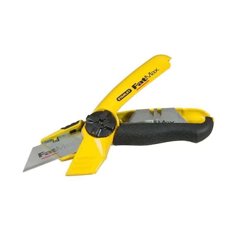 Stanley Safety Knife with Straight Steel Blade 60 mm Utility Knife 170 mm 0-10-780
