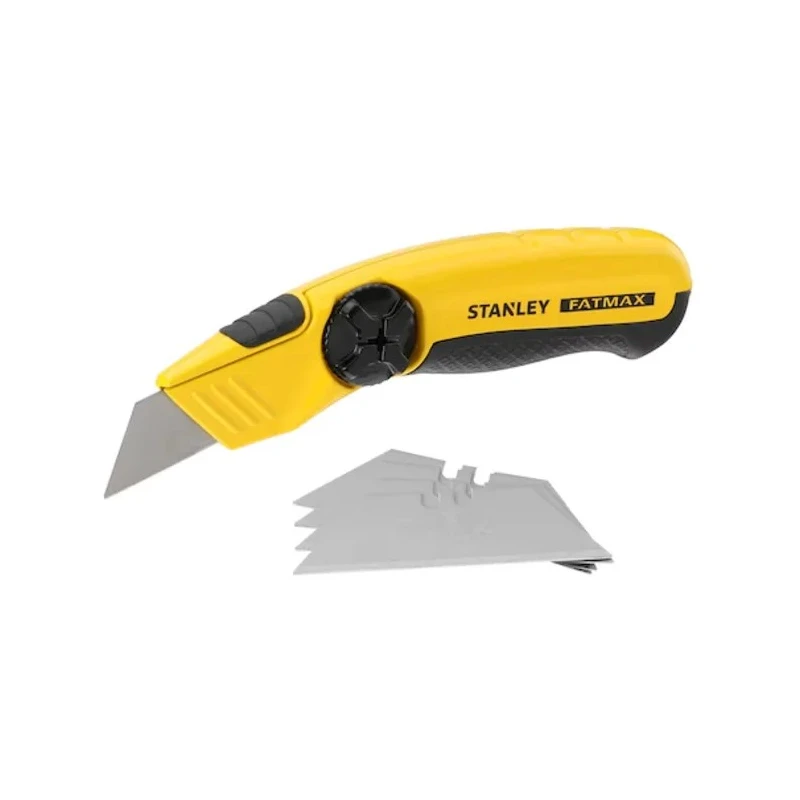 Stanley Safety Knife with Straight Steel Blade 60 mm Utility Knife 170 mm 0-10-780