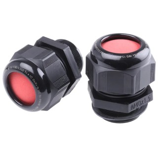 Kopex-EX CGM Series Black Nylon Cable Gland M40 Thread Size 22-32 mm Diameter IP68 IP66 7TCA297180R0013 EXCGM40M