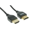 Van Damme UltraThinH Series High-Speed 1.3 m Male to Male HDMI Cable Black 104-086-125