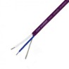 Van Damme classic 1 pair Screened Audio Cable, 100 m Length, Stranded Bare Copper Conductor, PVC Jacket, Maximum 268-015-070