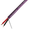 Van Damme Audio Cable 4.5 mm Outside Diameter 100 m Length Purple Thermoplastic Polymer Jacket 278-431-070