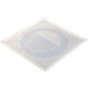 RS PRO Vinyl Mandatory Sign Head Protection Sign ISO 7010 100mm x 100mm Self-Adhesive 813-4476