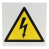RS PRO Electrical Hazard Warning Sign Plastic ISO 7010 Standard 200mm x 200mm 813-4530