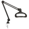 Luxo Wave ESD LED Magnifying Lamp with Table Clamp Mount, 5dpt Dioptre, 175 x 108 mm Lens, 230VAC, 2 x 6W Power WAL026232