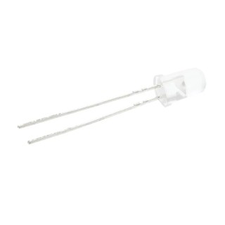 Broadcom 2.1 V Amber LED 5 mm (T-1 3/4) Through Hole HLMP-EL3A-WXKDD