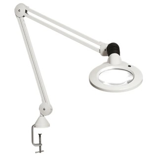 Luxo LED Magnifying Lamp with Table Clamp, 5dpt Magnification, 127 mm Lens Diameter, 11W LED Lamp KFL026234