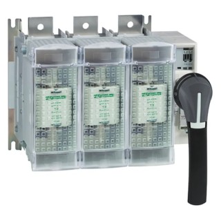 Schneider Electric Fuse Switch Disconnector 3-Pole 60A 100 kA TeSys GS Series GS2GU3N