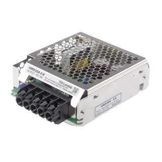 TDK-Lambda Industrial Switching Power Supply 5 V DC Output, 30 W Power, 6 A Current, Universal 85V-265V AC Input, HWS30A-5/A