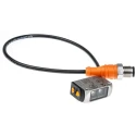 ifm electronic Diffuse Photoelectric Sensor Block Style Stainless Steel LED 2 mm to 200 mm Detection Range PNP Output O6H301