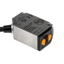 ifm electronic Diffuse Photoelectric Sensor Block Style Stainless Steel LED 2 mm to 200 mm Detection Range PNP Output O6H301