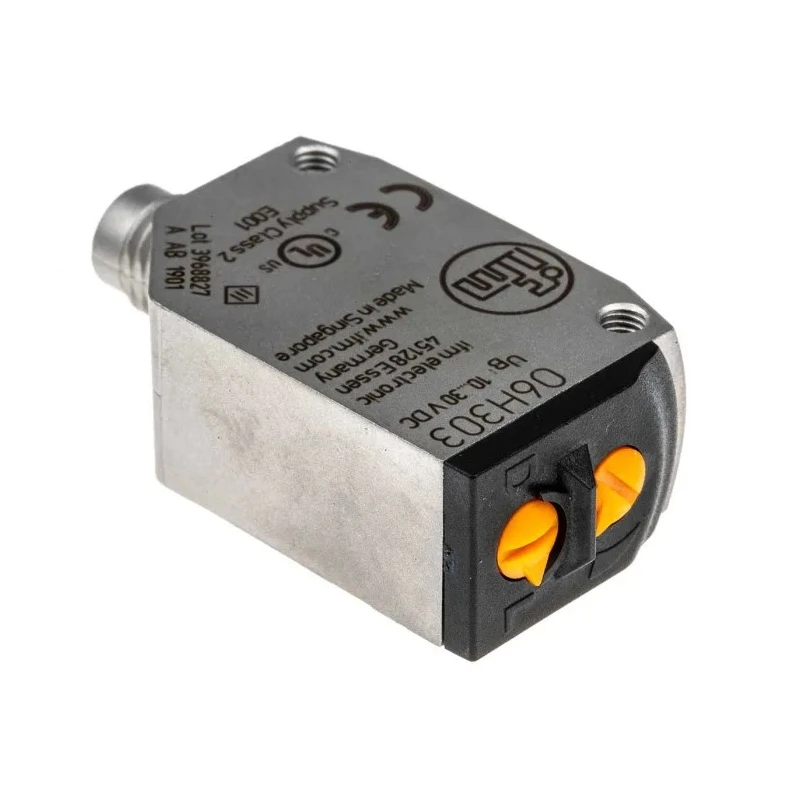 ifm electronic Diffuse Photoelectric Block Sensor, 2 mm to 200 mm Detection Range, PNP Output, Stainless Steel O6H303