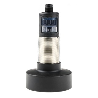 BALLUFF Threaded Barrel Ultrasonic Proximity Sensor M30, 8000 mm Detection, 4 to 20 mA Output, 30 V BUS M30M1-XC-60/600-S92K