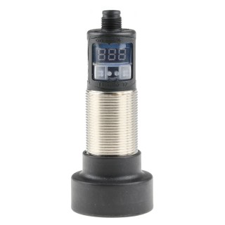 BALLUFF Threaded Barrel Ultrasonic Proximity Sensor M30 x 1.5, 5000 mm Detection Range, 200mA PNP BUS M30M1-PPX-35/340-S92K