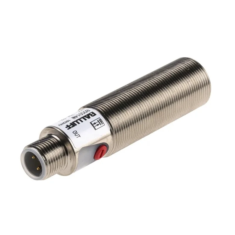 BALLUFF Diffuse Photoelectric Sensor, Barrel Style, 30 mm to 300 mm Detection Range, PNP Output, IP67 BOS 18M-PA-RH22-S4