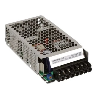 TDK-Lambda Single Output Switching Power Supply 15V DC, 150W, 10A, Universal Input 85-265V AC, Chassis Mount HWS150A-15/A