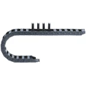 Igus Black Cable Trunking e-chain W119mm x D35mm x L1m, 100mm Minimum Bend Radius, Igumid GLW 