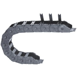 Igus Black Cable Trunking e-chain W135mm x D64mm x L1m, 100mm Minimum Bend Radius, Igumid G 