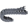 Igus Cable Trunking e-chain Black, Width 76 mm x Depth 39 mm, Length 1 m, Minimum Bend Radius 125 mm, Material Igumid G W76mm
