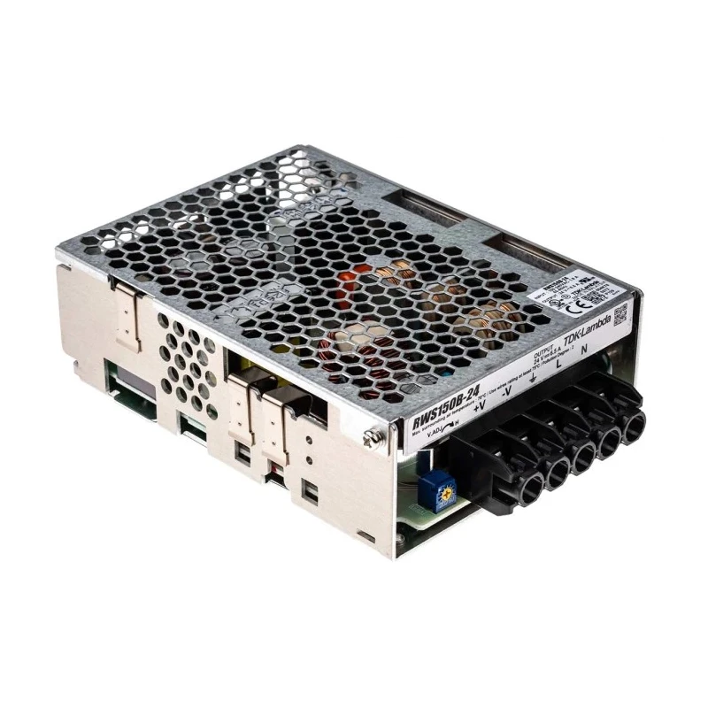 TDK-Lambda Switching Power Supply 24V dc, 156W, 6.5A Output, Chassis Mount RWS150B-24