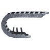 Igus Cable Trunking Black 81mm Width x 50 mm Depth, 1 m Length, 63 mm Min. Bend Radius, Igumid GLW Material W81mm