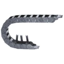 Igus 2600 Series Cable Trunking Black W91mm x D50mm Length 1m Minimum Bend Radius 63mm Igumid GLW 