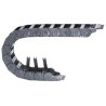 Igus 2600 Series Cable Trunking Black W91mm x D50mm Length 1m Minimum Bend Radius 63mm Igumid GLW