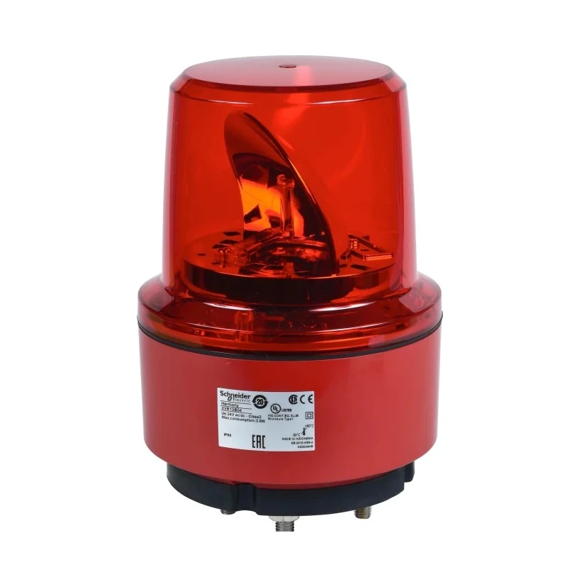 Schneider Electric Harmony XVR Series Red Beacon Base Mount LED Bulb DC 125mA IP66 XVR13B04