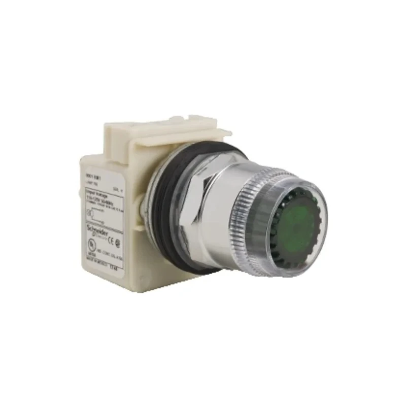 Schneider Electric Harmony 9001K Series Green Momentary Push Button Head 30mm Cutout 9001K1L1GH13