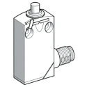 Telemecanique Sensors OsiSense XC Series Plunger Limit Switch, 1 CO Contact, Zinc Alloy Housing, IP66/IP67/IP68 XCMD2110M12