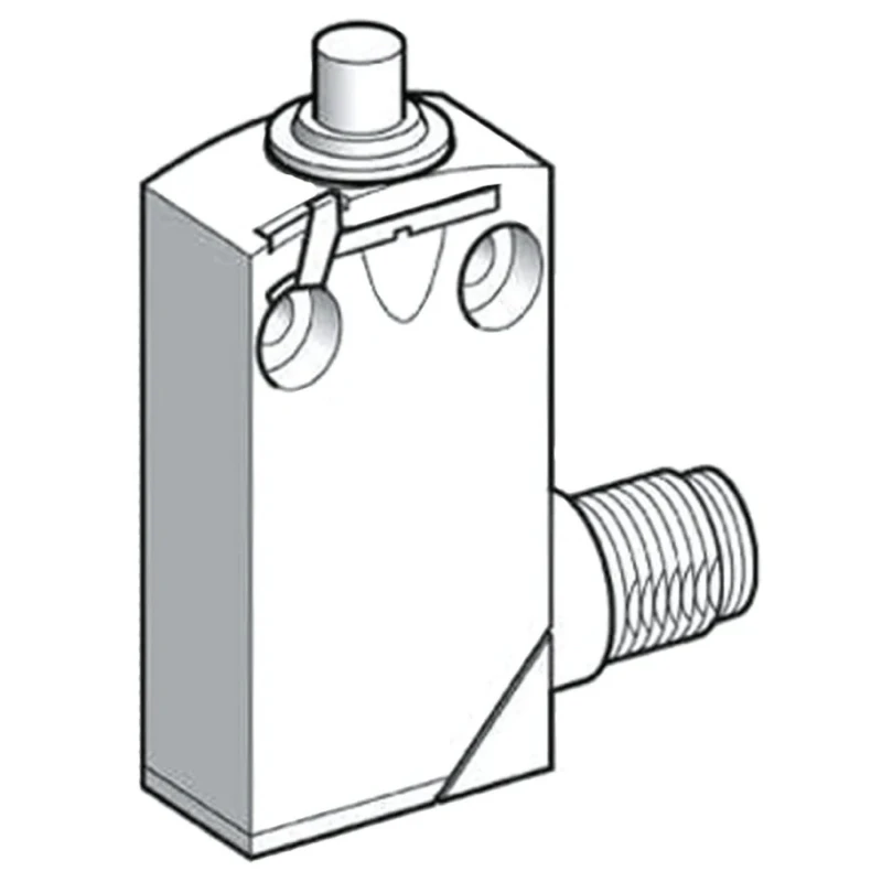 Telemecanique Sensors OsiSense XC Series Plunger Limit Switch, 1 CO Contact, Zinc Alloy Housing, IP66/IP67/IP68 XCMD2110M12