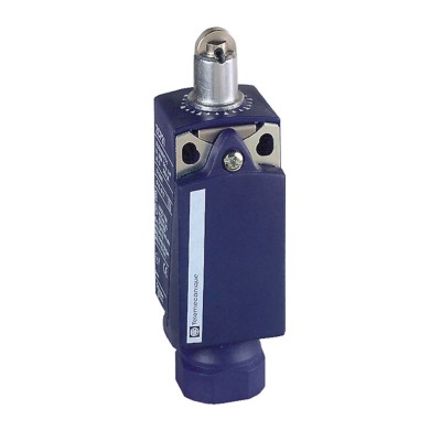 Telemecanique Sensors OsiSense XC Series Roller Plunger Limit Switch 1 NO/1 NC, IP66, IP67, Plastic Housing XCKP2102N12