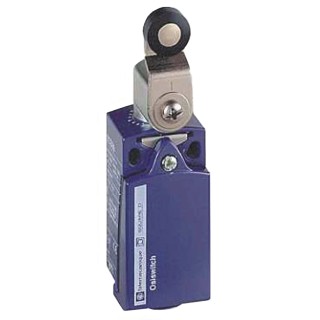 Telemecanique Sensors OsiSense XC Series Roller Lever Limit Switch 1 NO/1 NC IP67 IP66 Zinc Alloy Housing 240V AC XCKD2118N12