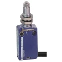 Telemecanique Sensors OsiSense XC Series Roller Plunger Limit Switch 400V Snap Action 1 NO/1 NC Zinc Alloy Housing XCMD21F2L5