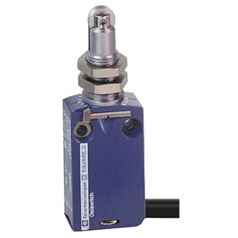 Telemecanique Sensors OsiSense XC Series Roller Plunger Limit Switch 400V Snap Action 1 NO/1 NC Zinc Alloy Housing XCMD21F2L5