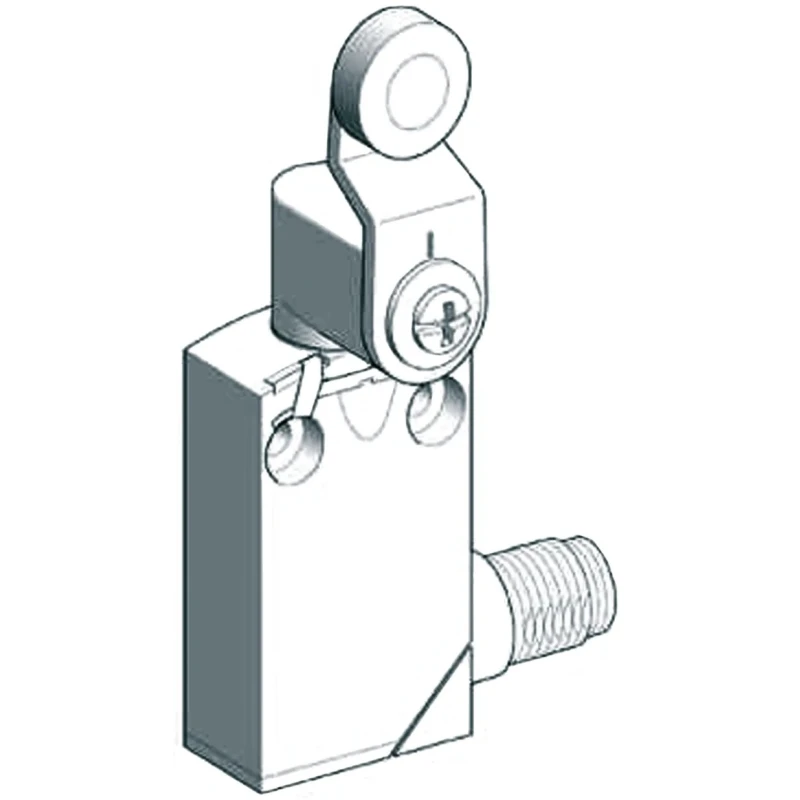 Telemecanique Sensors OsiSense XC Series Roller Lever Limit Switch 1 NO/1 NC Zinc Alloy Housing 60V XCMD2116C12