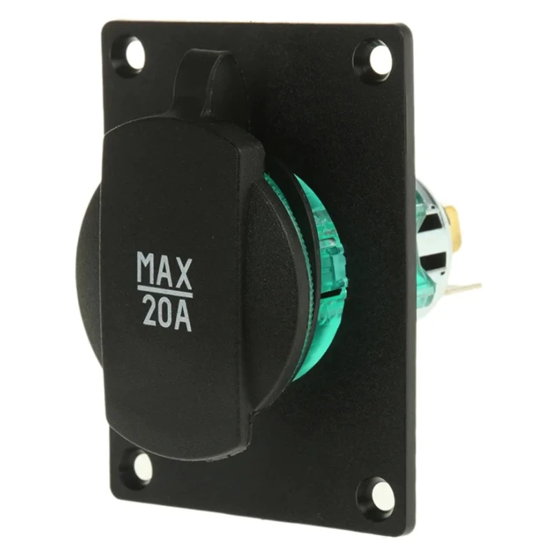 Pro Car Automotive Connector Female Black Screw Termination 20A Current IP67 Rated 68041000