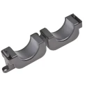 Wurth Elektronik Openable Snap Ferrite Ring, Diameter 27 mm, Aperture 20 mm, STAR-RING Series, 54Ω at 25 MHz, 112Ω 7427155S