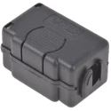 Wurth Elektronik Openable Diameter 8 mm Snap Ferrite Sleeve Starfix Series with 125Ω Impedance at 25 MHz 74271733S