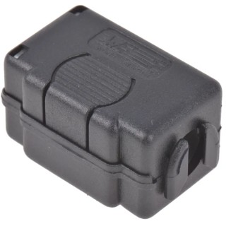 Wurth Elektronik Openable Diameter 8 mm Snap Ferrite Sleeve Starfix Series with 125Ω Impedance at 25 MHz 74271733S