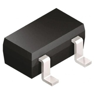 Vishay 30 V 200 mA Surface Mount Schottky Diode 3-Pin SOT-23 BAT54S-E3-08