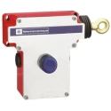 Telemecanique Sensors Rope Pull Switch, 2 NO/2 NC, IP66, 10A Contact Current, Reset Button, Model XY2-CE 