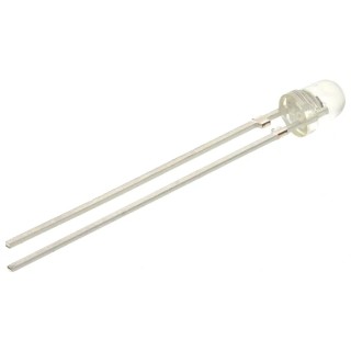 Vishay Phototransistor Infrared and Visible Light Through Hole 2-Pin 3 mm (T-1) Package BPW85