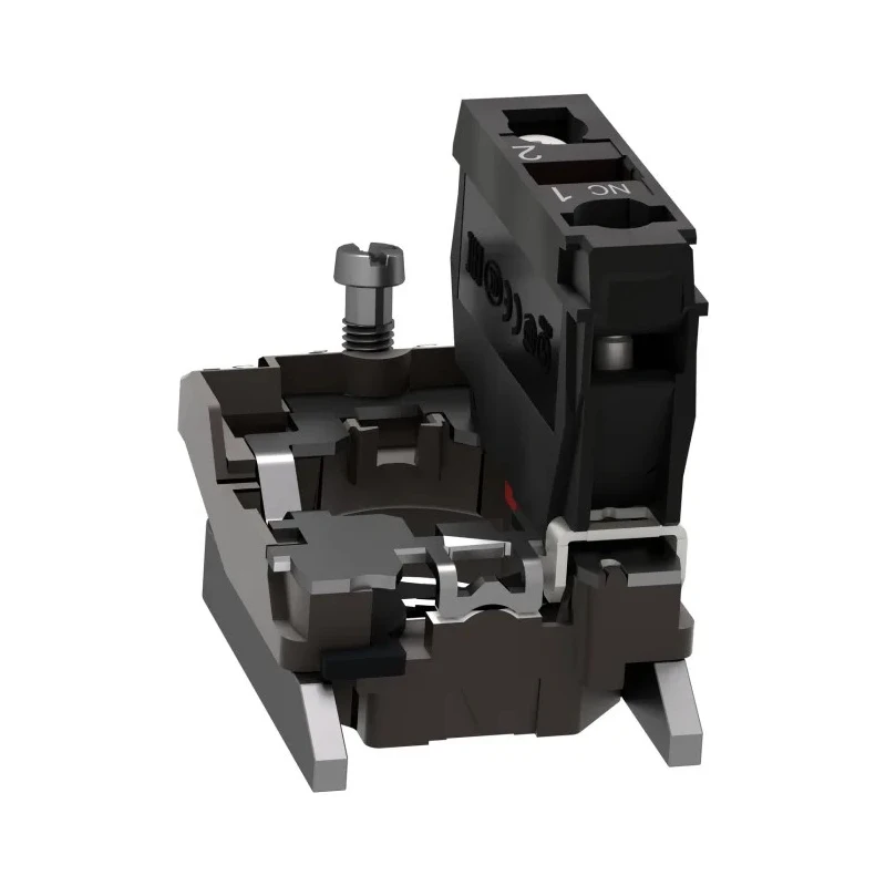 Schneider Electric Harmony XB4 Series Push Button Contact Block 25V 1 NC Screw Clamp Terminal ZB4BZ1029